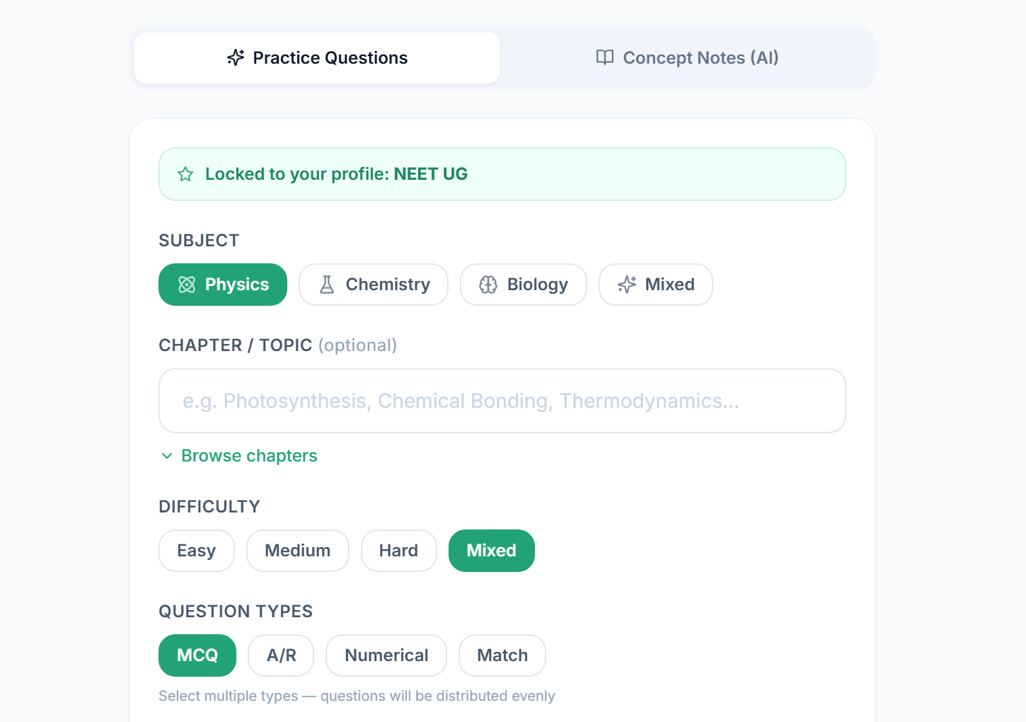 Practise with AI, daily